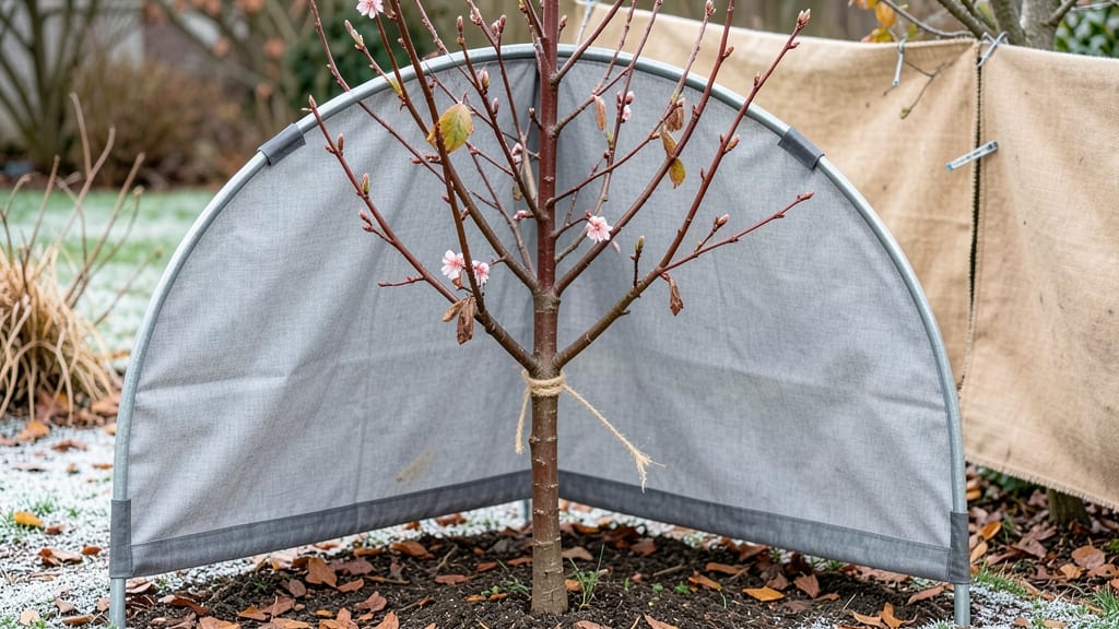 Tree Frost Protection Covers: Breathable Barrier for Winter Survival