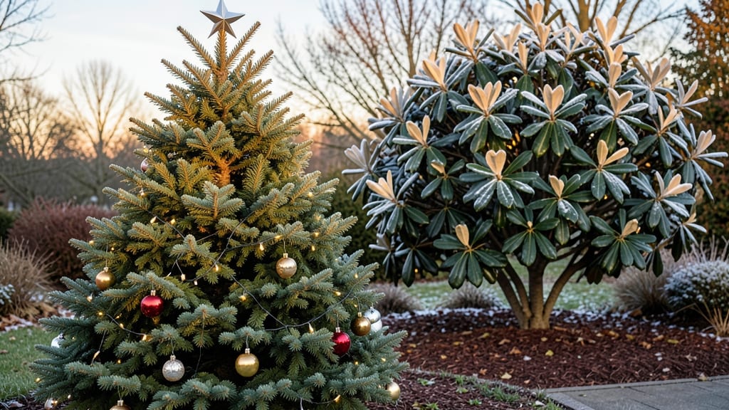Christmas Tree With Magnolias: Year-Round Elegance Through Strategic Pruning