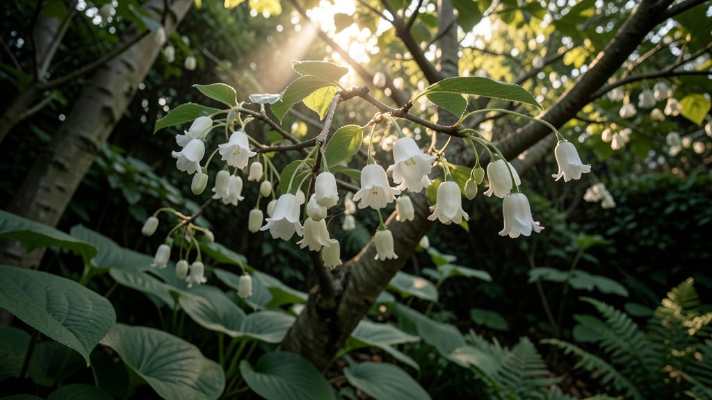 Japanese Snowbell Tree (Styrax japonicus)