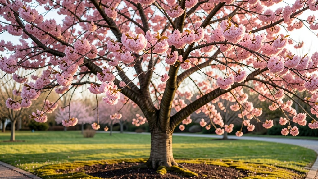 Tree With Pink Flower Clusters: Fragrant Spring Border Stunner