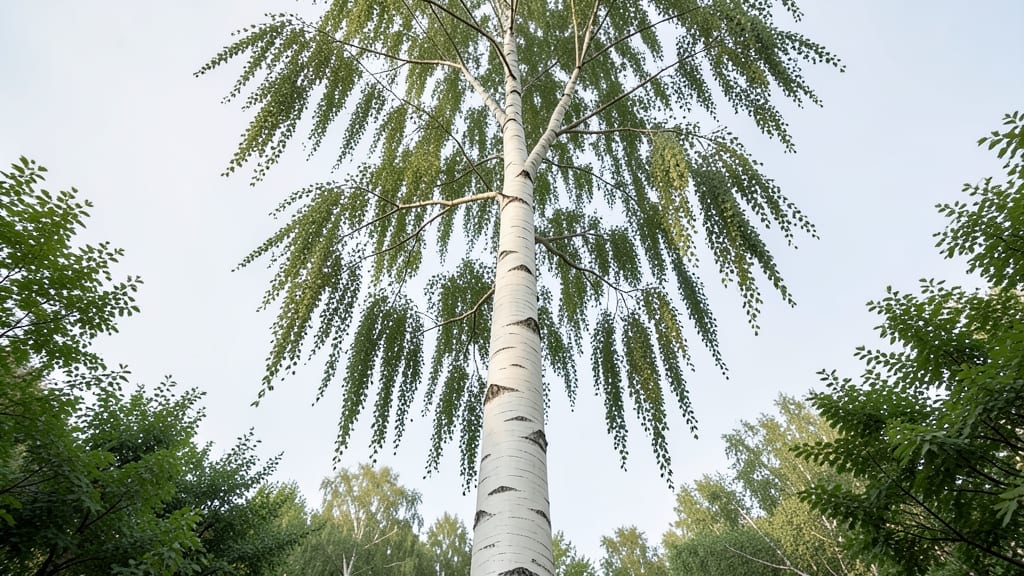 Himalayan Birch with Unique Bark Texture