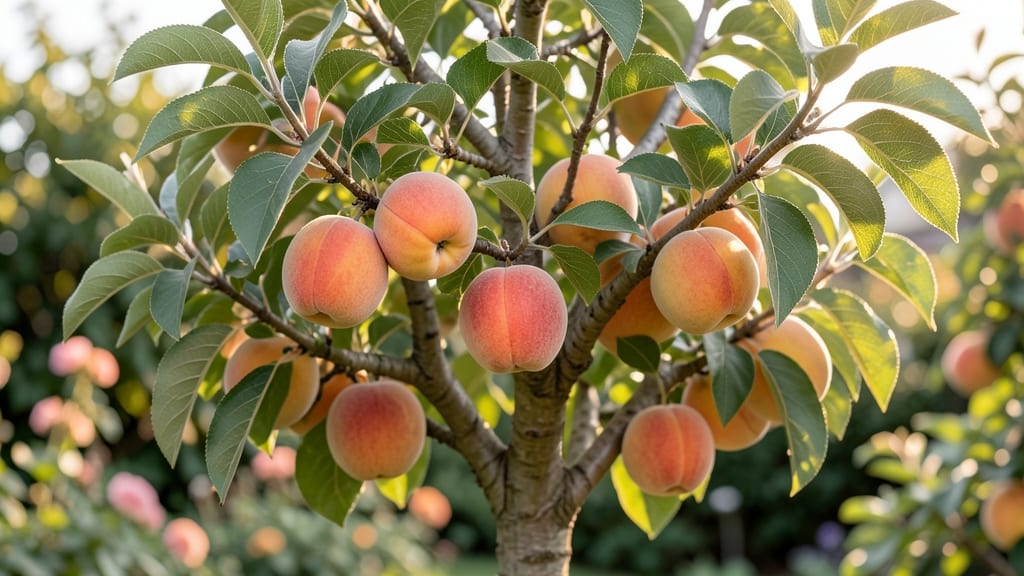 Dwarf Peach Tree Variety: Bonanza
