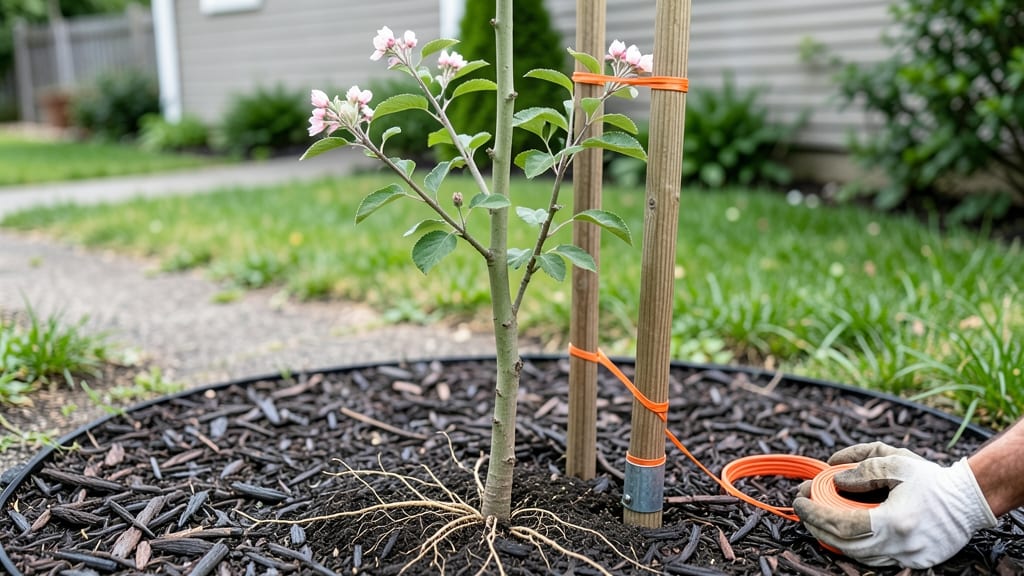 Tree Tie Tape: Pruning Hack for Perfect Branch Support