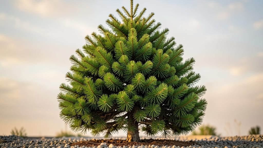 Dwarf Alberta Spruce for Year-Round Structure