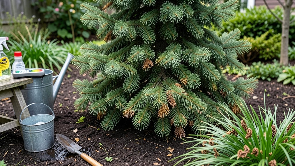 Canaan Fir Tree Turning Brown: Needle Blight Rescue in 3 Steps