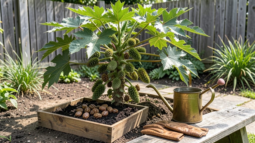 Castor Oil Tree Seeds: Germination Trick for Faster Sprouting