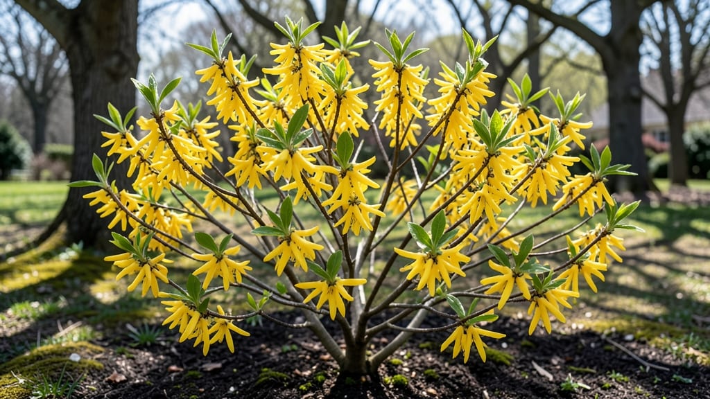 Forsythia Tree Form: Year-Round Shape Control Through Strategic Pruning