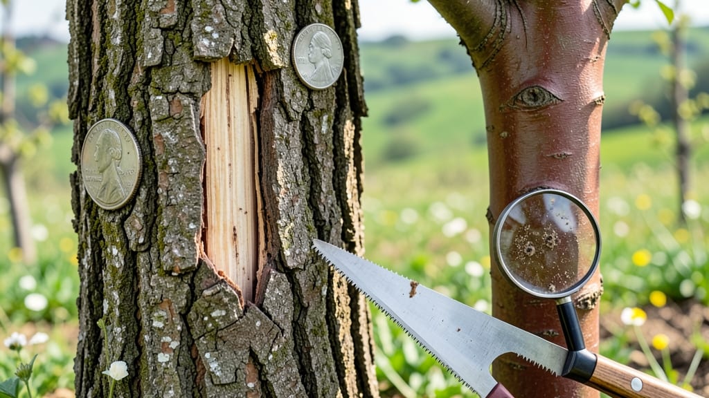 Cherry Tree Split Bark: Emergency Fix for Deep Cracks and Splits