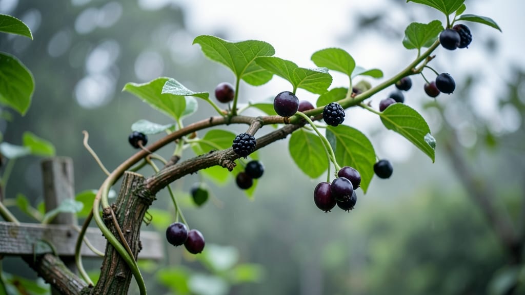 Arctic Kiwi Vine (Actinidia arguta)