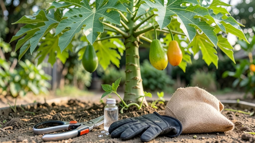 Papaya Tree Trimming: Year-Round Growth Hacks for Faster Fruit Bearing
