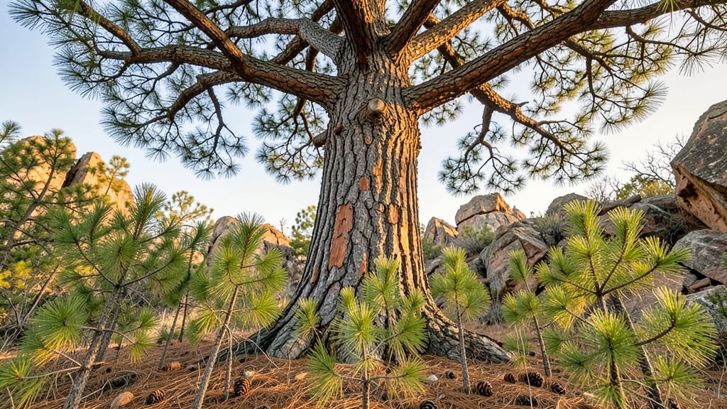 Shortleaf Pine Trees for Native Forest Restoration