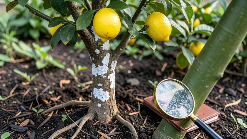 Lemon Tree White Spots on Trunk: Fungal Fix With Natural Remedies