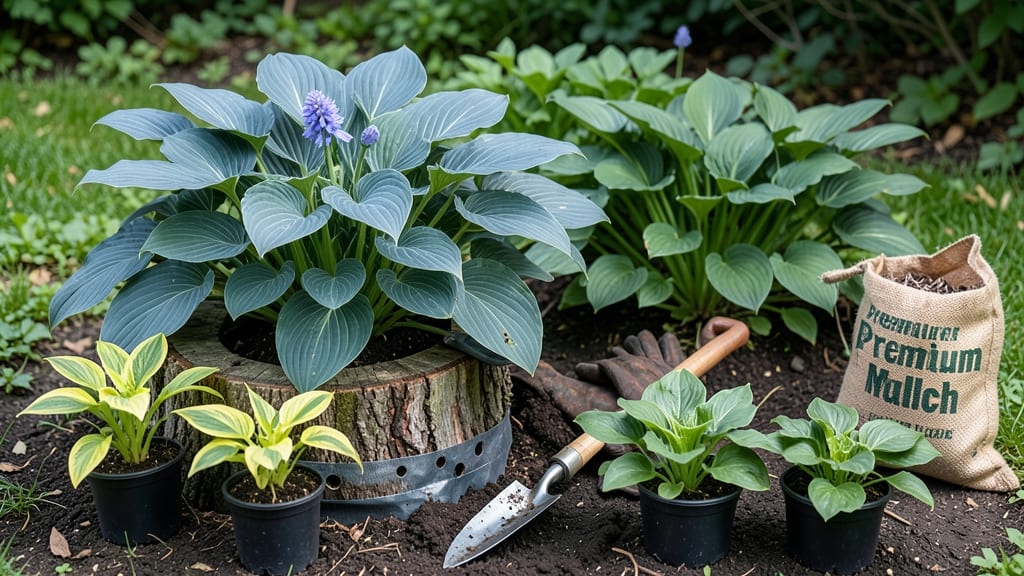 How to Make a Tree Stump into a Planter: Upcycled Garden Centerpiece in 3 Simple Steps