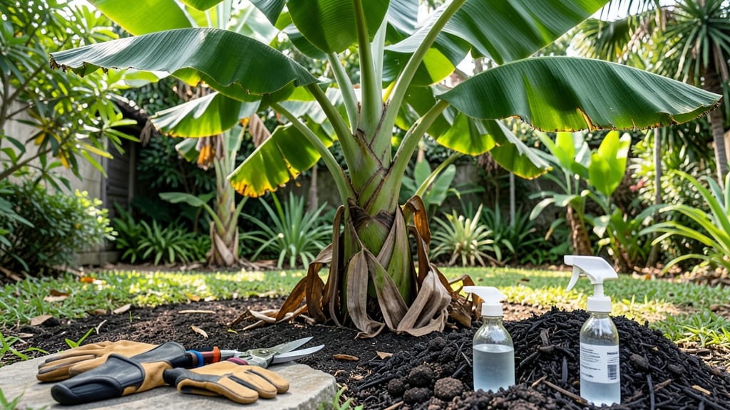 Banana Tree Trimming: Strategic Cuts for Year-Round Growth and Shape