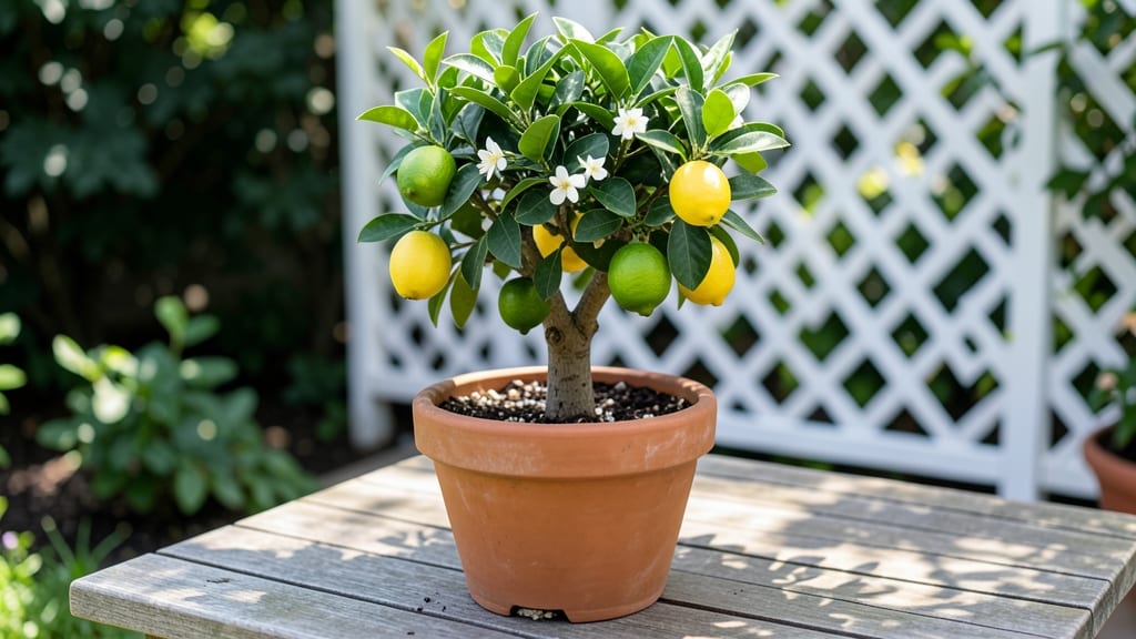 10-Gallon Tree Pot: Space-Saving Privacy Screen for Small Gardens