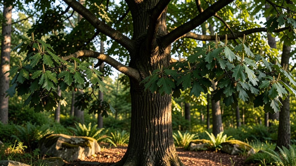 White Oak Tree Flowers Growing Guide: Fragrant Spring Blooms and Pollinator Haven