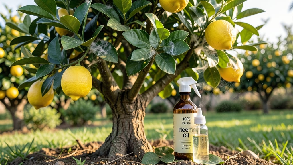 Neem Oil Spray for Immediate Fungal Control