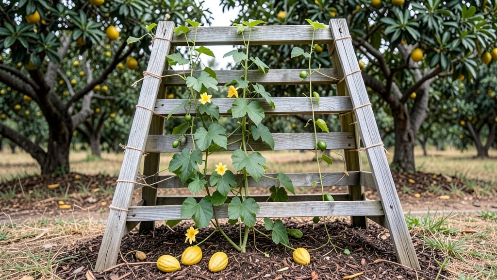 Passion Fruit Tree Trellis: Sturdy Support for Heavy Vines and Year-Round Harvests