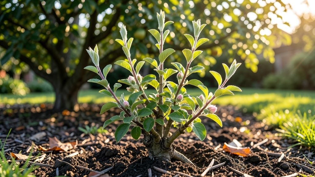 Apple Tree Shoots: Cold Stratified Sprouting for Faster Root Growth