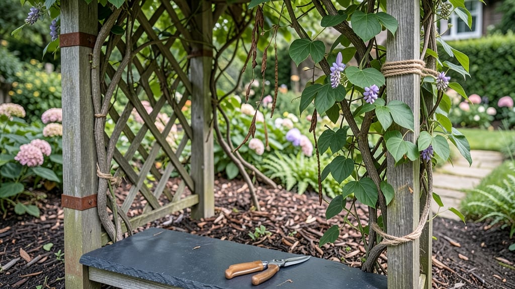 Wisteria Tree Support Frame: Sturdy Trellis for Healthy Vertical Growth