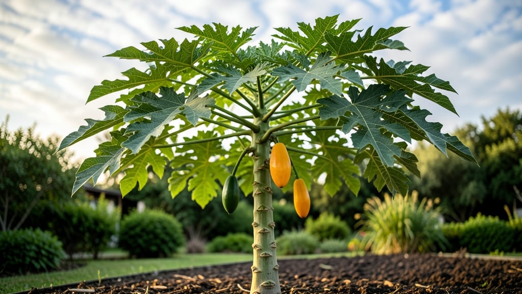 How Tall Do Papaya Trees Grow: Variety Height Guide for Tropical Gardens