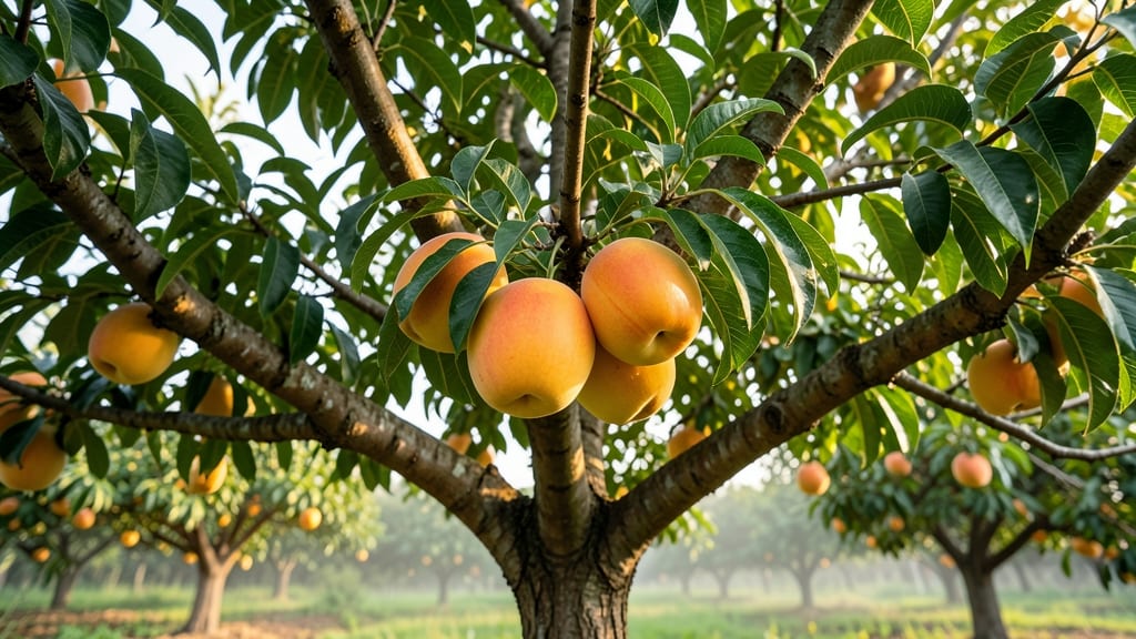 Contender Peach Tree for Florida's Disease Resistance