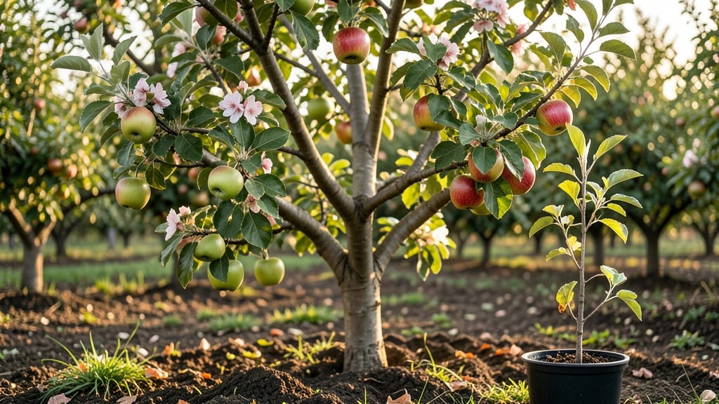 Honeycrisp Apple Tree Growth Rate: Years to Maturity and Yield Predictions