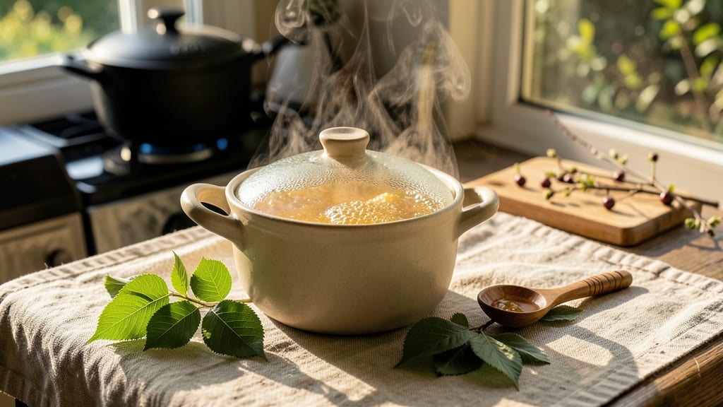 Dwarf Cherry Leaf Broth Base