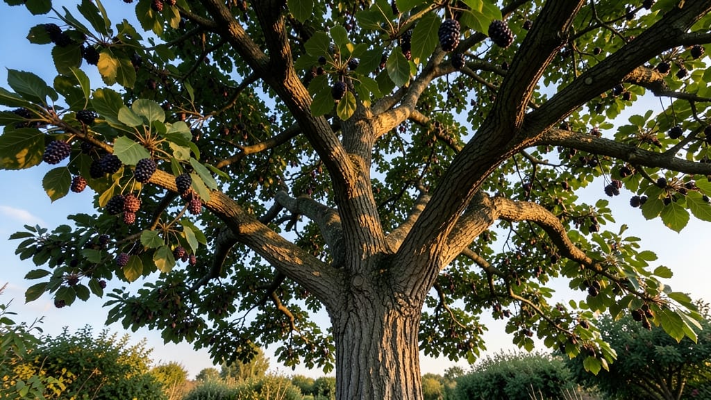 Black Mulberry Tree (Morus nigra)