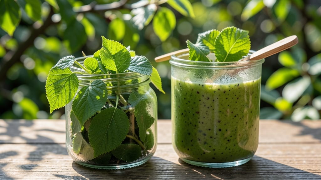 Choke Cherry Leaf Smoothie Booster
