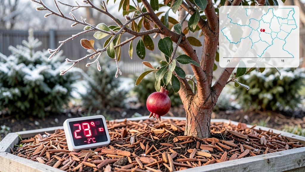 Pomegranate Tree Cold Tolerance: Exact USDA Zones and Survival Tips