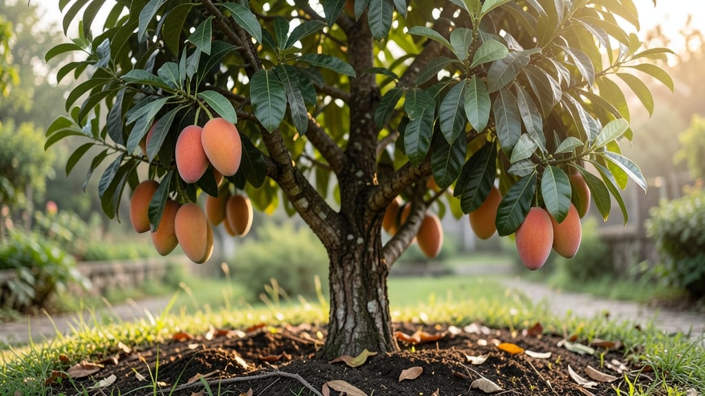 Mango Tree With Ripe Fruits: Harvesting Guide for Peak Flavor and Tree Health