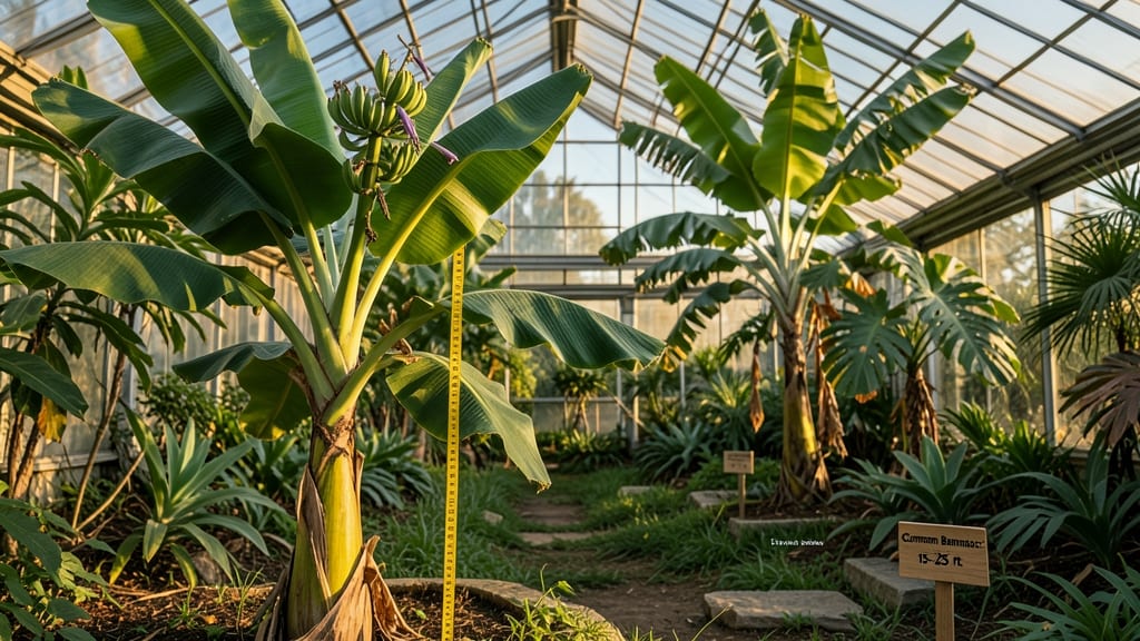How Tall Can a Banana Tree Grow: Sky-High Limits by Variety and Climate