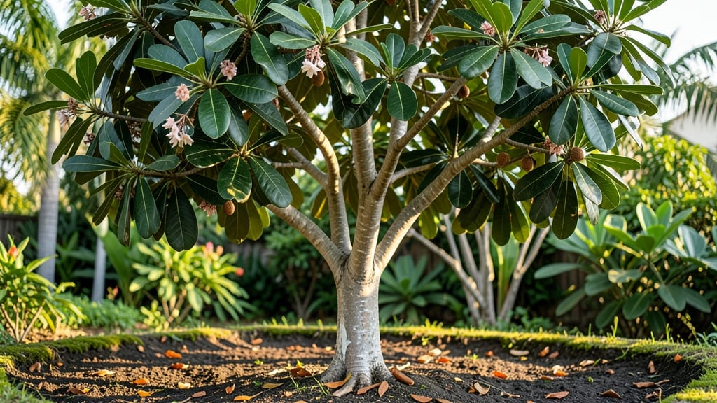 Tropical Almond Tree Florida Growing Guide: Sun-Kissed Shade with Minimal Pruning